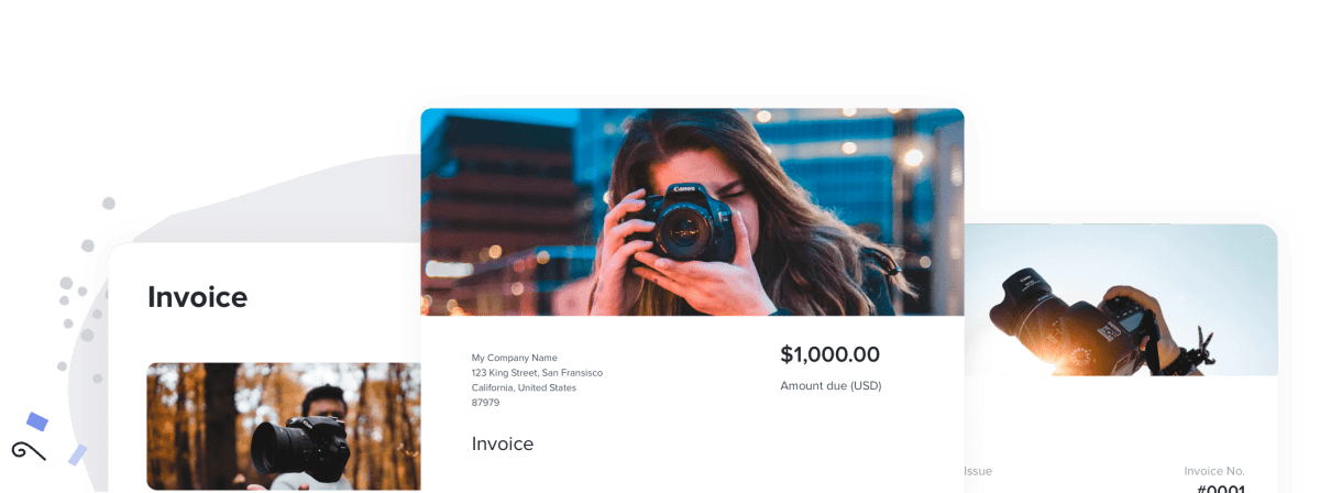 photography invoice templates for photographers