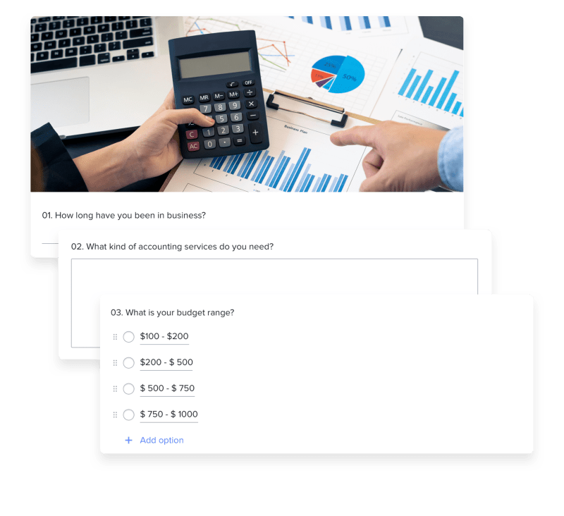 accounting questionnaire templates